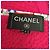 Borsa da spiaggia reversibile Chanel Pink CC in spugna Rosa - vista 5