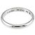 Cartier 1895 Classic Band Ring aus Platin - Ansicht 3