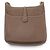 Hermès Borsa a tracolla Hermes Evelyne 3 PM Taupe - vista 3