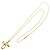 Collar largo Tiffany & Co. Infinity Cross en oro amarillo de 18K - vista 2