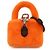 Portachiavi Louis Vuitton LV Lucky Lock Argento Arancione Monogramma - Ansicht 2