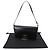 Céline Borsa a spalla e clutch Celine Triomphe Trapeze 2-Way Nero - vista 2