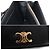 Céline Borsa a spalla e clutch Celine Triomphe Trapeze 2-Way Nero - vista 9