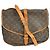 Louis Vuitton Saumur Monogram 35 Marrone
