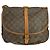 Louis Vuitton Saumur Monogram 35 Marrone - vista 2