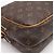 Louis Vuitton Monogram Reporter PM Schultertasche Braun Beige - vista 10