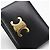 Céline Tarjetero bifold Triomphe de piel de becerro brillante Celine Negro - vista 4