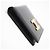 Céline Tarjetero bifold Triomphe de piel de becerro brillante Celine Negro - vista 8