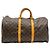 Borsa Boston Louis Vuitton Monogram Keepall 50 Marrone Beige