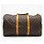 Borsa Boston Louis Vuitton Monogram Keepall 50 Marrone Beige - vista 2