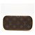 Borsa a tracolla Nano Alma Monogram Louis Vuitton Marrone Beige - vista 7