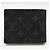 Portafoglio bi-fold Monogram Eclipse Louis Vuitton Marrone Nero - vista 2