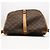 Borsa a tracolla Louis Vuitton Monogram Saumur 35 Marrone Beige - vista 9
