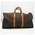 Borsa Boston Louis Vuitton Monogram Keepall 55 Marrone Beige - vista 2