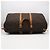 Borsa Boston Louis Vuitton Monogram Keepall 55 Marrone Beige - vista 8