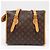 Borsa Louis Vuitton Monogram Popincourt O Marrone Beige - vista 2