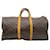 Borsa Boston Keepall 55 Monogram Louis Vuitton Marrone Beige