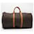 Borsa Boston Keepall 55 Monogram Louis Vuitton Marrone Beige - vista 2