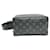 Borsa a pochette Louis Vuitton Monogram Eclipse Marrone Nero