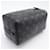 Borsa a pochette Louis Vuitton Monogram Eclipse Marrone Nero - vista 6