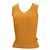 Top sem mangas em malha com decote em V Max Mara em viscose amarela Amarelo