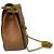 Chloé Mini Drew Schultertasche mit Kette aus orangefarbenem Leder - Ansicht 3