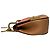 Chloé Mini Drew Schultertasche mit Kette aus orangefarbenem Leder - Ansicht 4