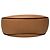 Chloé Mini Drew Schultertasche mit Kette aus orangefarbenem Leder - Ansicht 5