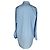 Camisa de botones ocultos The Row en algodón azul - vista 3