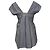 Top a spalle scoperte a righe Theory in cotone blu - vista 3