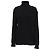 Michael Kors Collection Strickpullover mit Rollkragen aus schwarzer Viskose