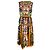 Abito midi Dolce & Gabbana con stampa Majolica in cotone multicolore