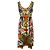 Abito midi Dolce & Gabbana con stampa Majolica in cotone multicolore - vista 3