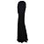 Rick Owens Maxi-Rock mit elastischem Bund aus schwarzer Viskose - Ansicht 2