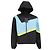 Louis Vuitton Monogram Color-Block Windbreaker aus multicolorigem Polyester Mehrfarben