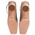 Ballerine Jil Sander in pelle nude Marrone Carne - vista 6