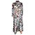 Abito camicia midi stampato Erdem Vacation Patmos in cotone multicolore