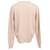 Acne Studios Fairview Face Sweatshirt aus beiger Baumwolle - vista 3