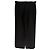 Pantalones de pierna recta The Row en seda negra Negro - vista 2