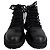 Off White Off-White Wanderschuhe aus schwarzem Leder - Ansicht 2