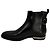 Stivaletti Chelsea Balmain Pete in pelle di vitello nera Nero - vista 6