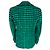 Blazer cruzado MSGM de algodón verde con estampado de pata de gallo - vista 3