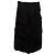 Dries Van Noten Midirock mit Crinkle-Effekt aus schwarzem Polyester