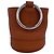 Borsa a secchiello Simon Miller Bonsai in pelle marrone Rosso