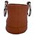 Borsa a secchiello Simon Miller Bonsai in pelle marrone Rosso - vista 3
