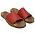 Mules See by Chloé Essie Slide in pelle rossa Rosso - vista 3