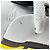 Sneaker basse in pelle bianca con stampa logo Fendi Bianco - vista 10