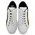Sneaker basse in pelle bianca con stampa logo Fendi Bianco - vista 4
