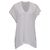 Camiseta holgada de cuello en V Dries Van Noten en algodón blanco Crudo