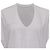 Camiseta holgada de cuello en V Dries Van Noten en algodón blanco Crudo - vista 2